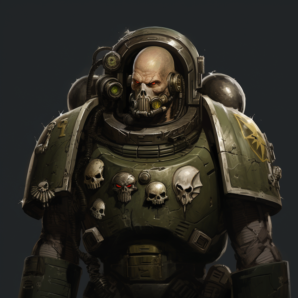 Gumoss replacing space marine head