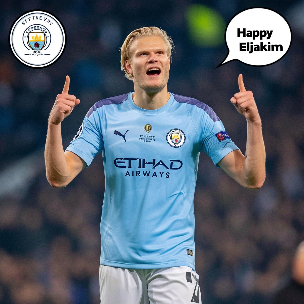 Erling Haaland Manchester City Birthday