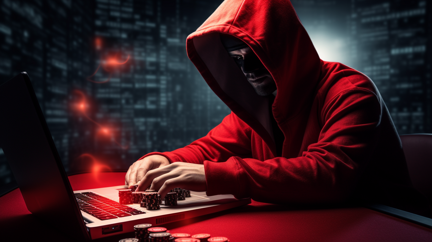 Hacker using AI to bet online casino