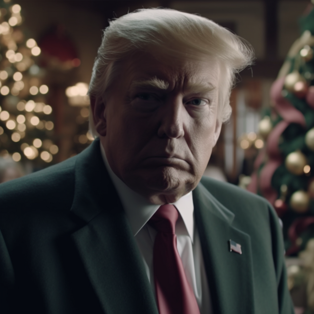 Donald Trump Christmas advertisement