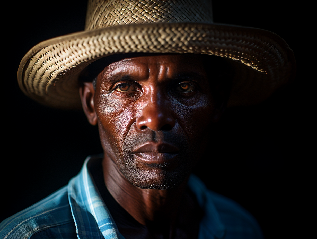 Portrait of Haitian Man