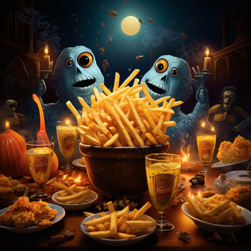 Scrumptious Halloween Frites