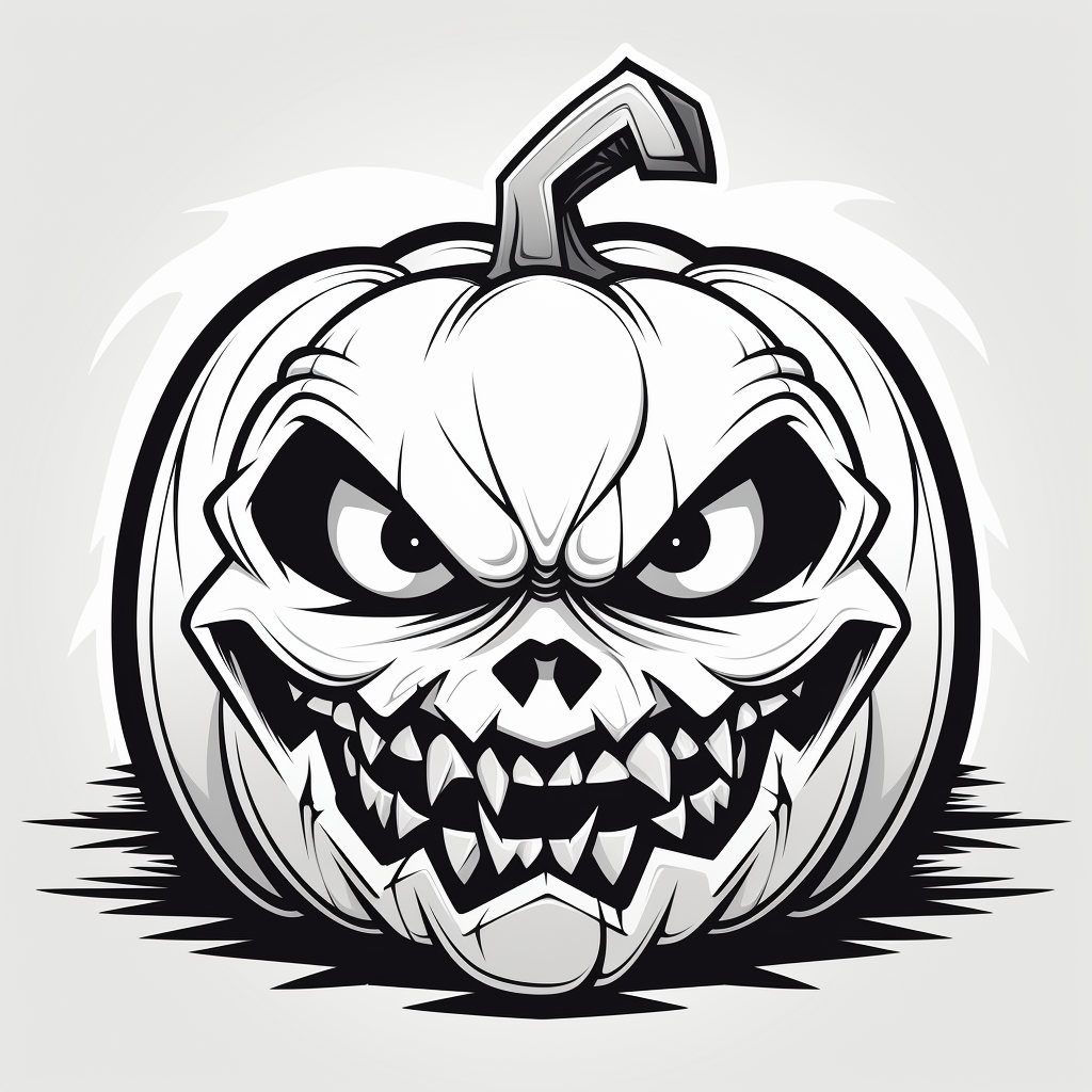 Halloween Jackolantern Character Illustration