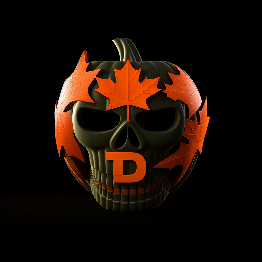 TD Canada Trust Logo in Halloween Theme