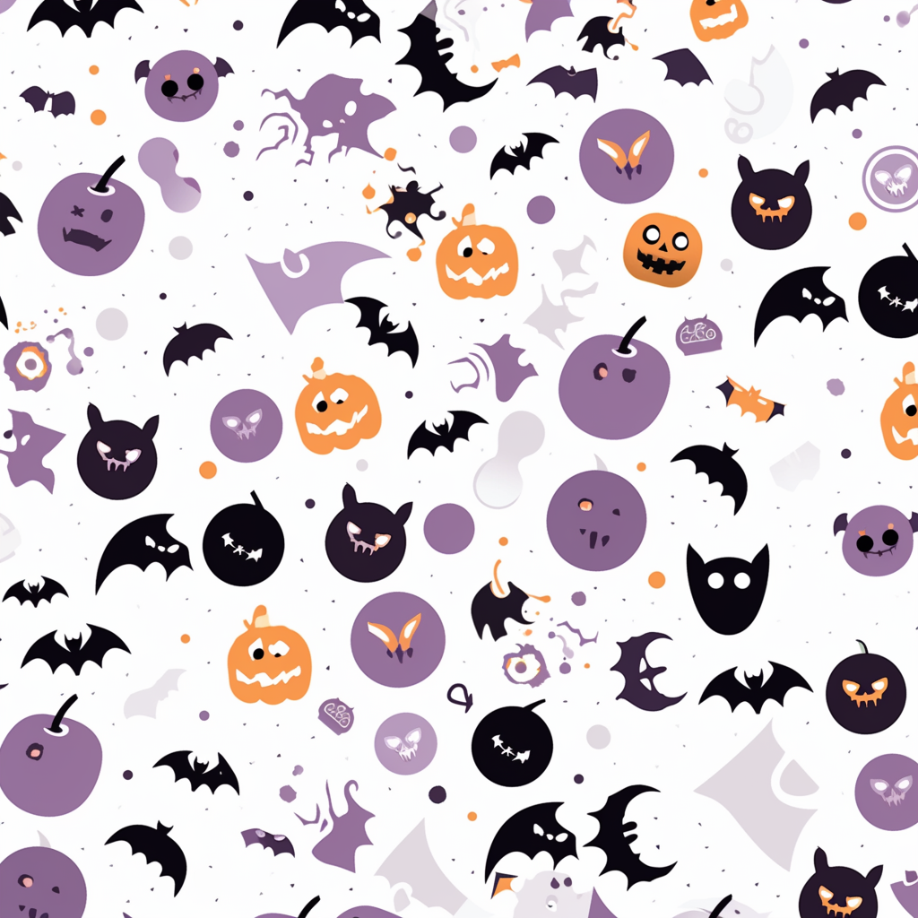 Spooky Halloween design paper