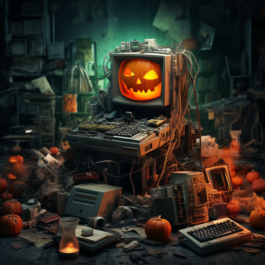 Spooky e-waste on Halloween