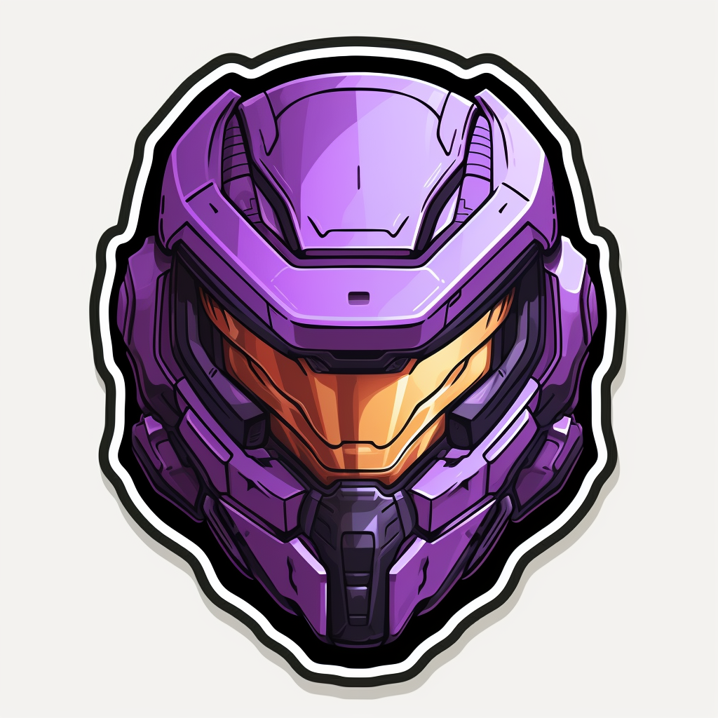 343 Guilty Spark Halo Sticker