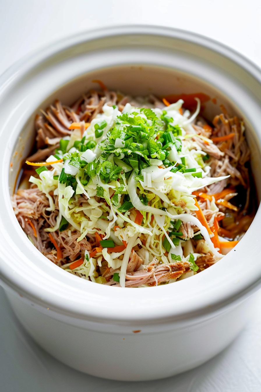 Shredded Pork Cabbage Crockpot