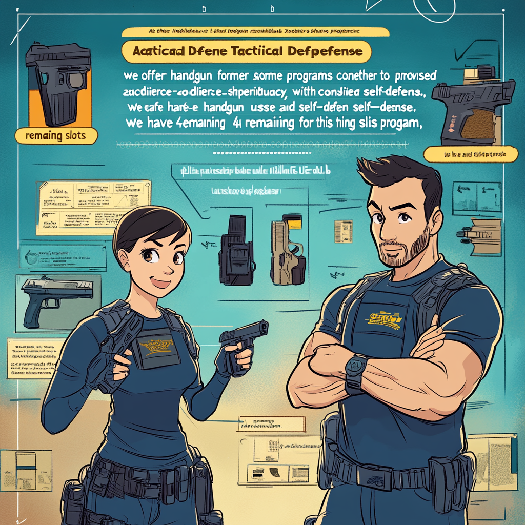 Handgun Experience Sharing Program Poster