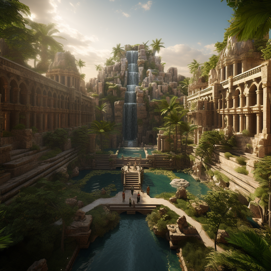 Historically Accurate Hanging Gardens of Babylon