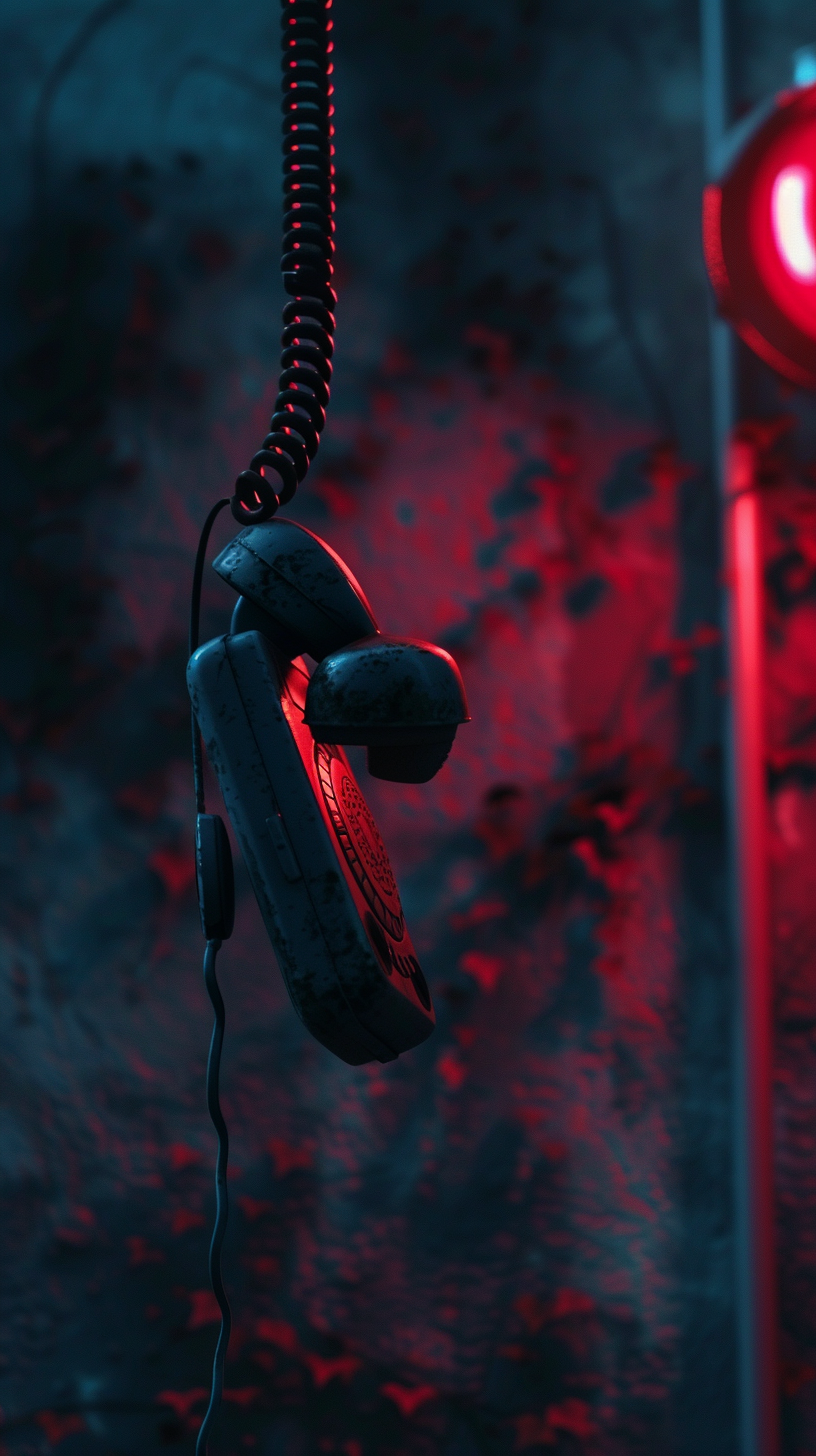 Hanging Phone Missed Call at Night