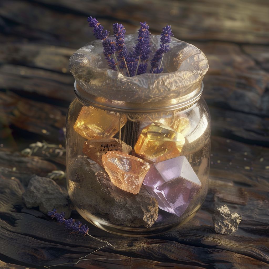 Happiness Spell Jar Realistic Witchcraft