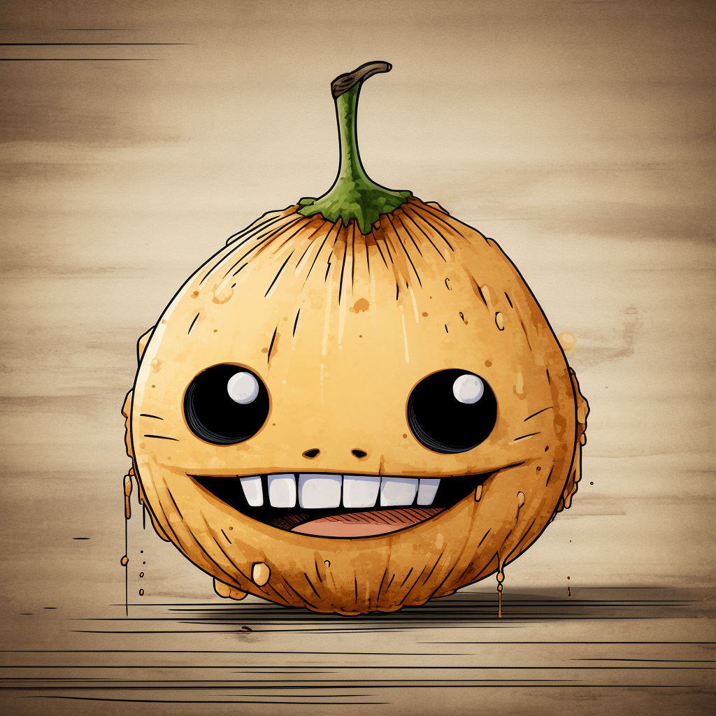 Cute and Playful Onion from One Piece Anime