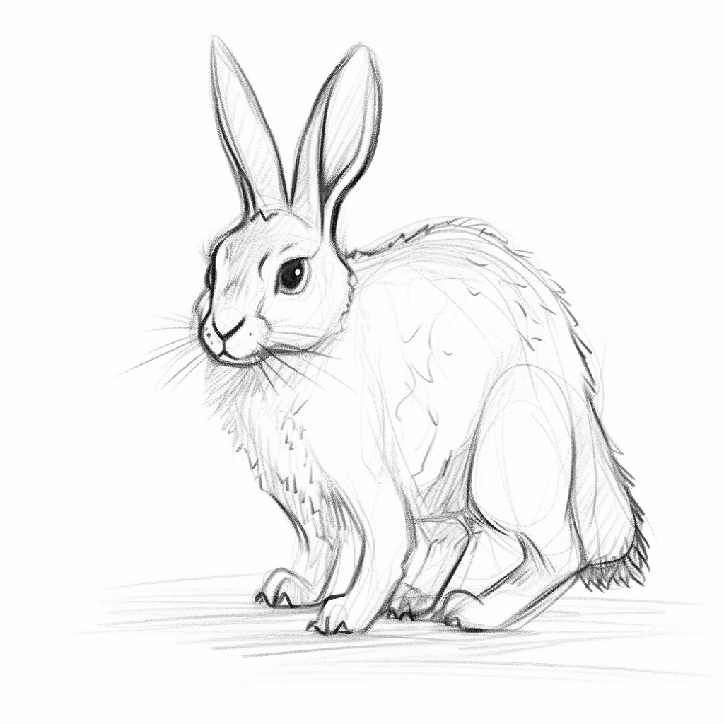 Hare Sketch