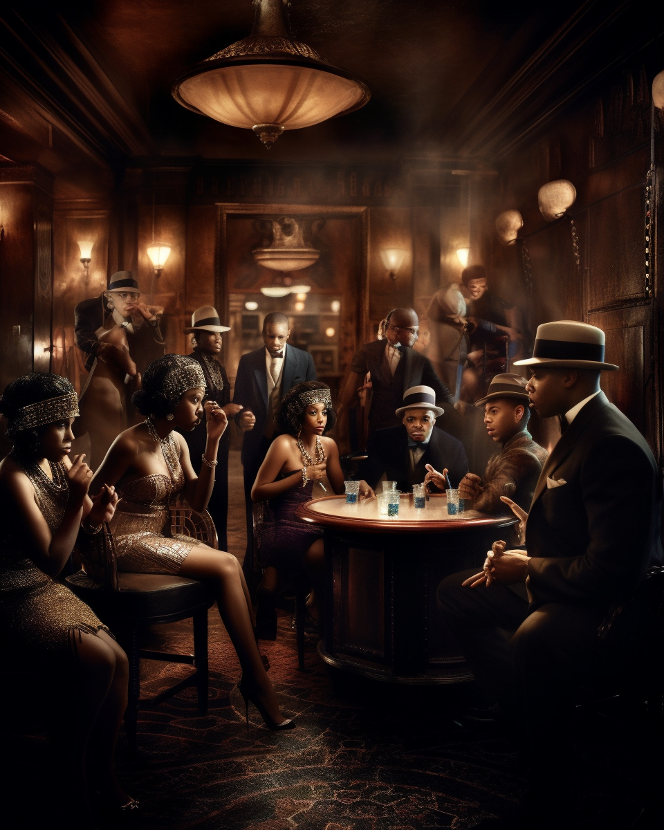 African-American gangsters in 1920s Harlem Nights