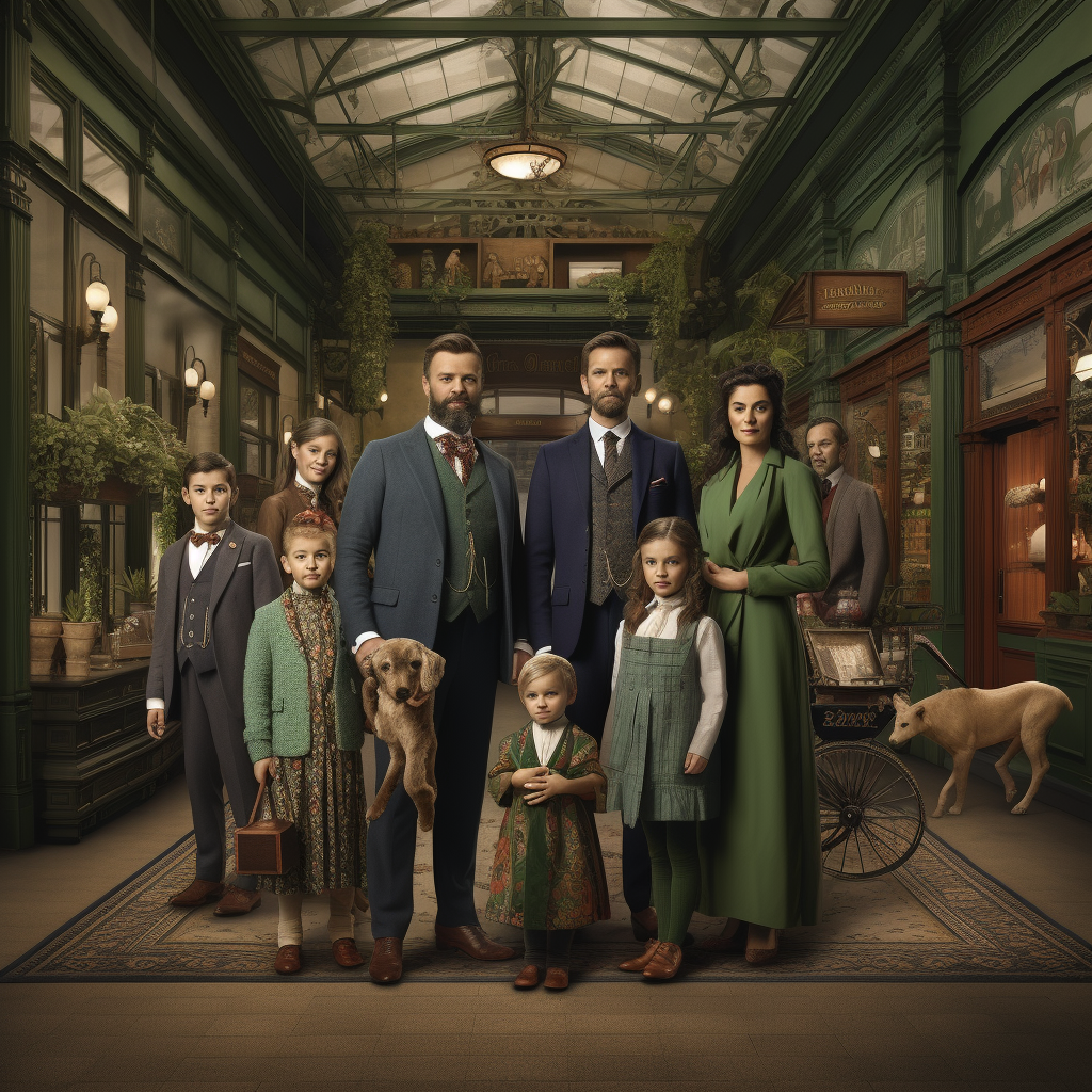 Harrods Family in London Heritage