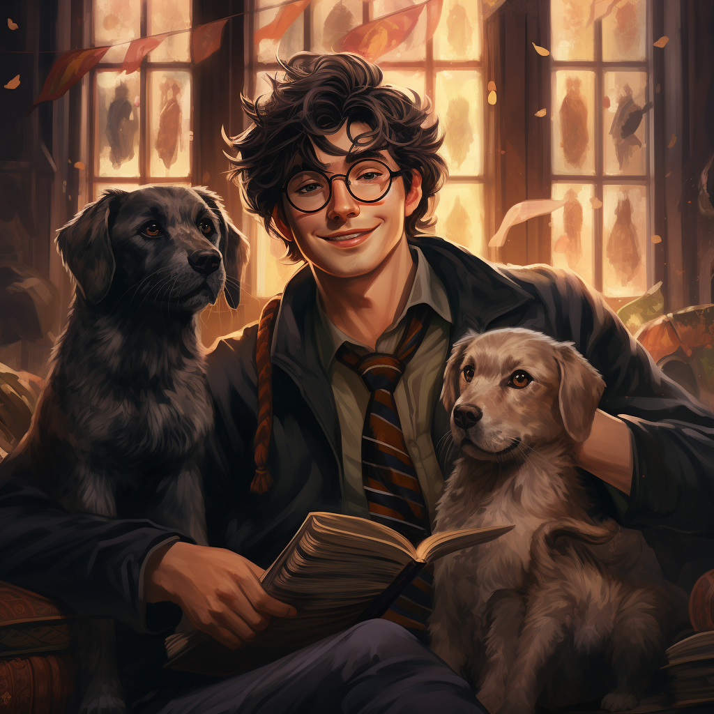 Harry Potter with a Dog's Body