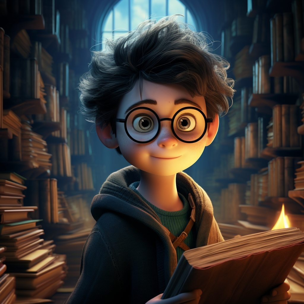 Harry Potter Pixar Movie Poster