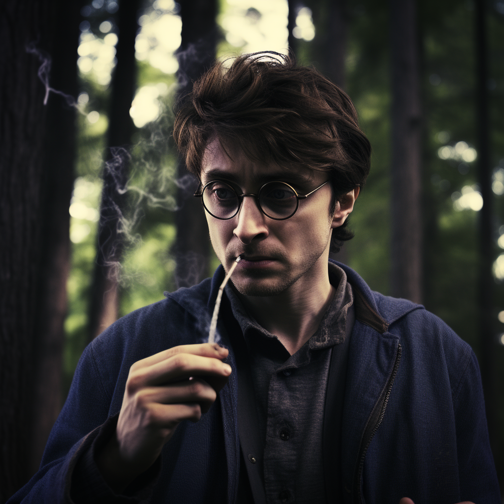 Harry Potter Smoking Cigarette iPhone 6