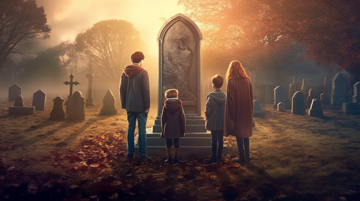 Harry Potter Family at Godric's Hollow