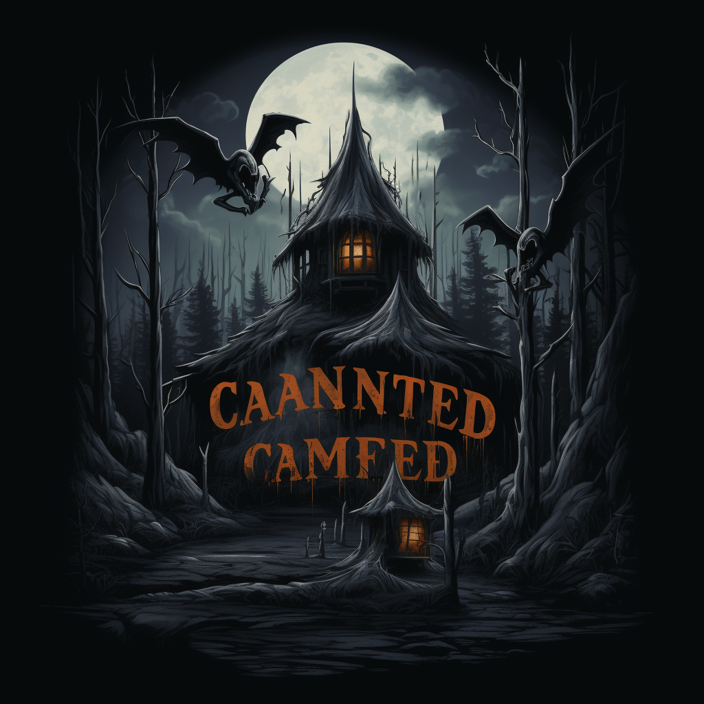 A chilling haunted campsite