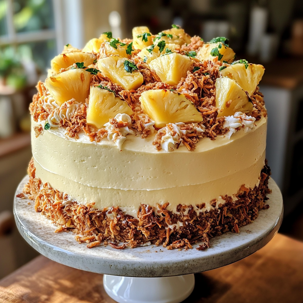 Hawaiian Carrot Pineapple Cake Kitchen