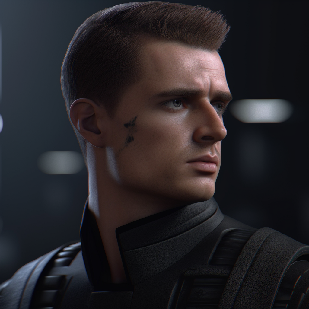 Hayden Christensen in special agent gear