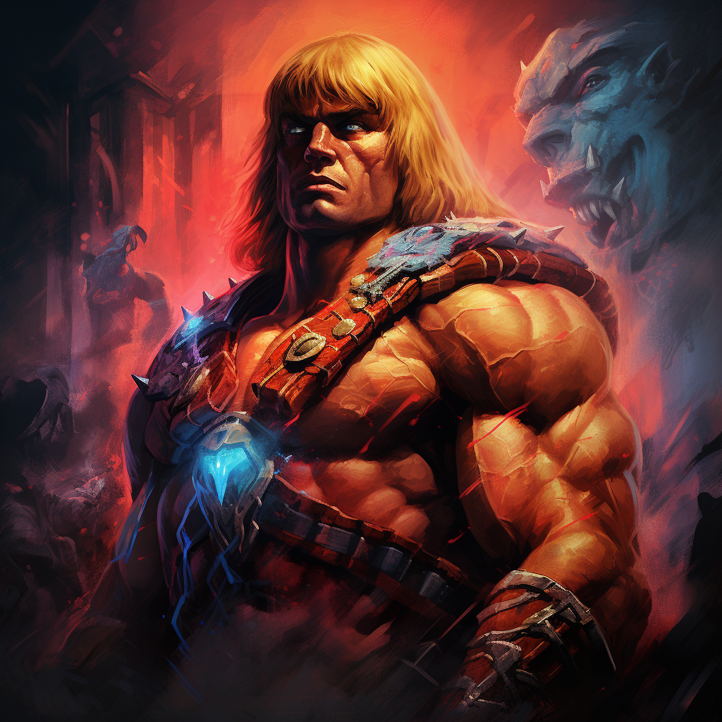 He-Man in Nate Beartsch Style