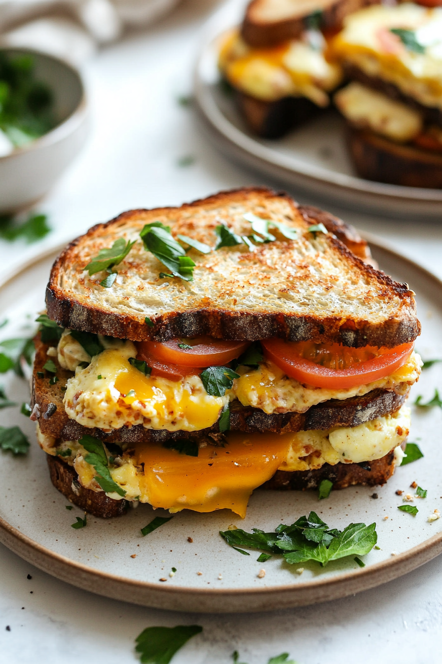 Healthy Breakfast Sandwich Cookbook