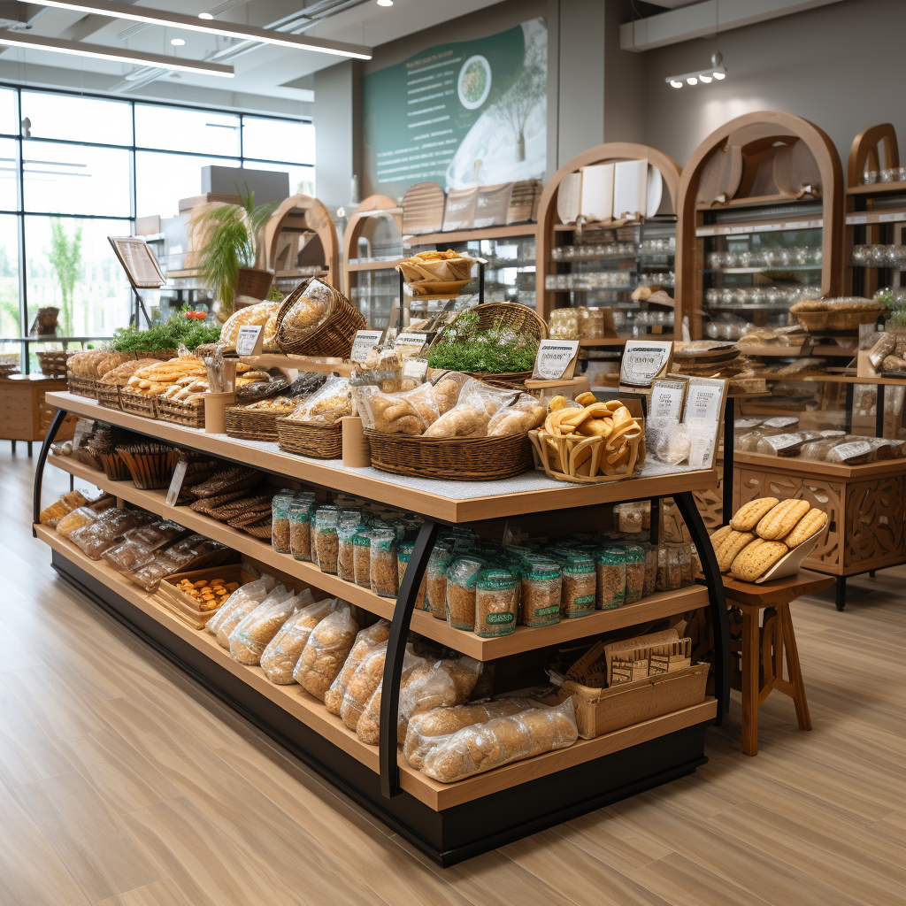 Healthy Food Department Interior Design