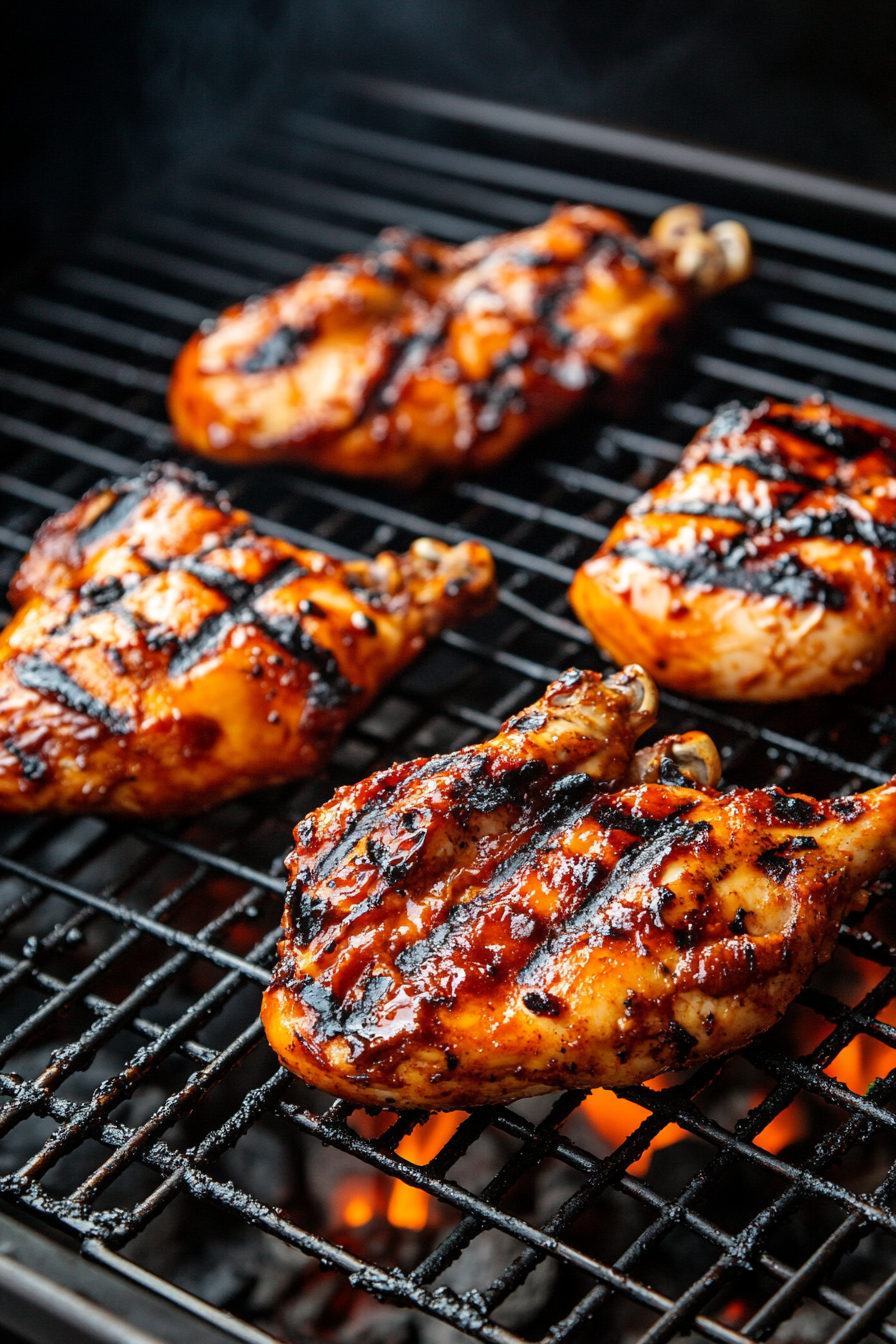 BBQ Grilled Chicken Recipes Background