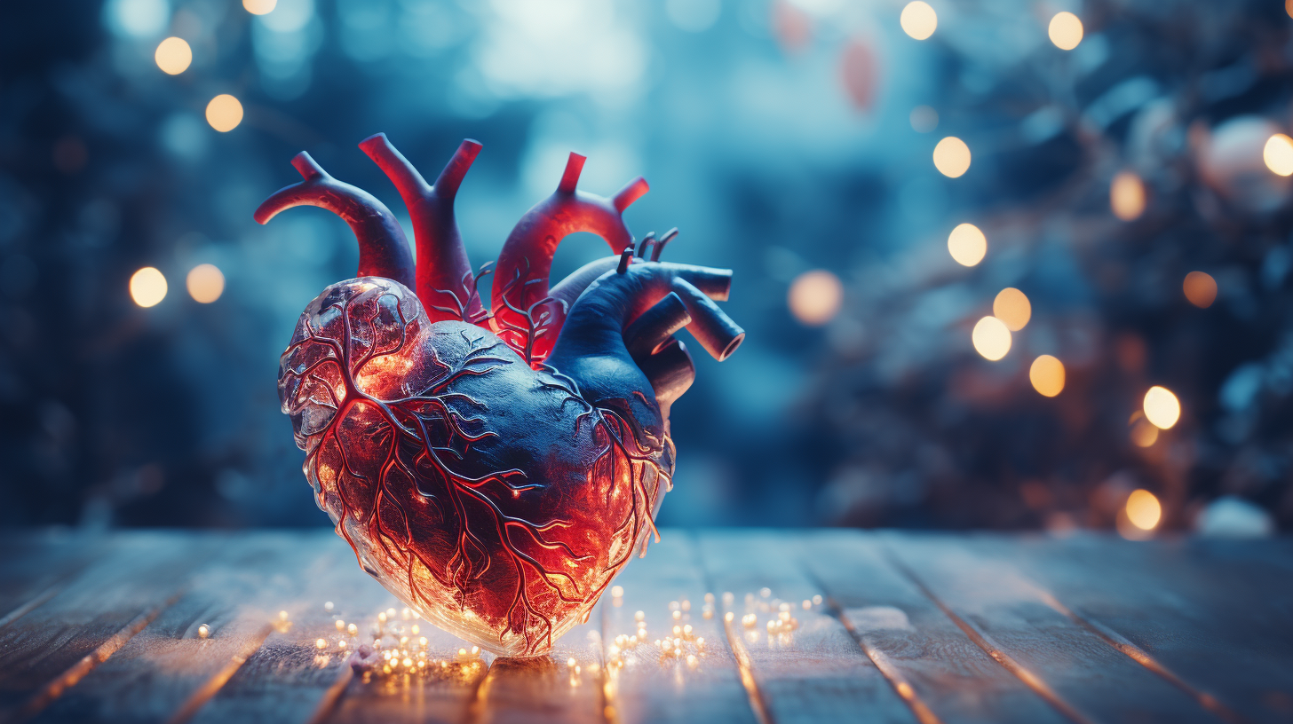 Heart Health Color Grading Editorial Photography