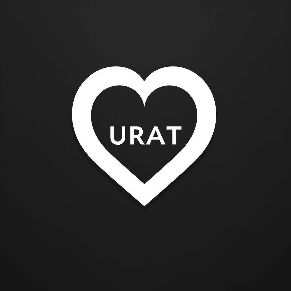 Minimalist logo for Heart University