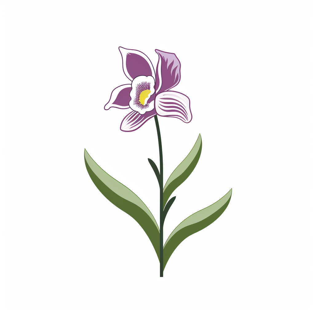 Helleborine logo on white background