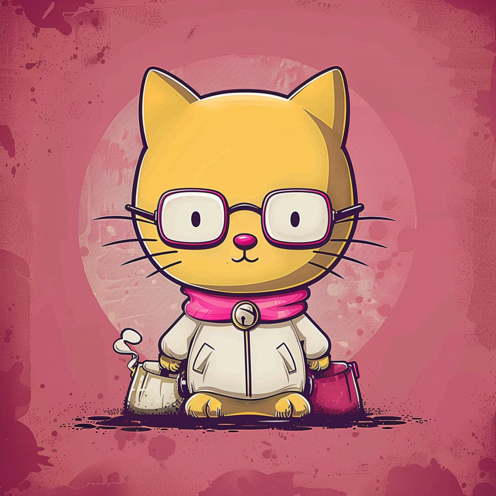 Cute kitty inspired by Walter White