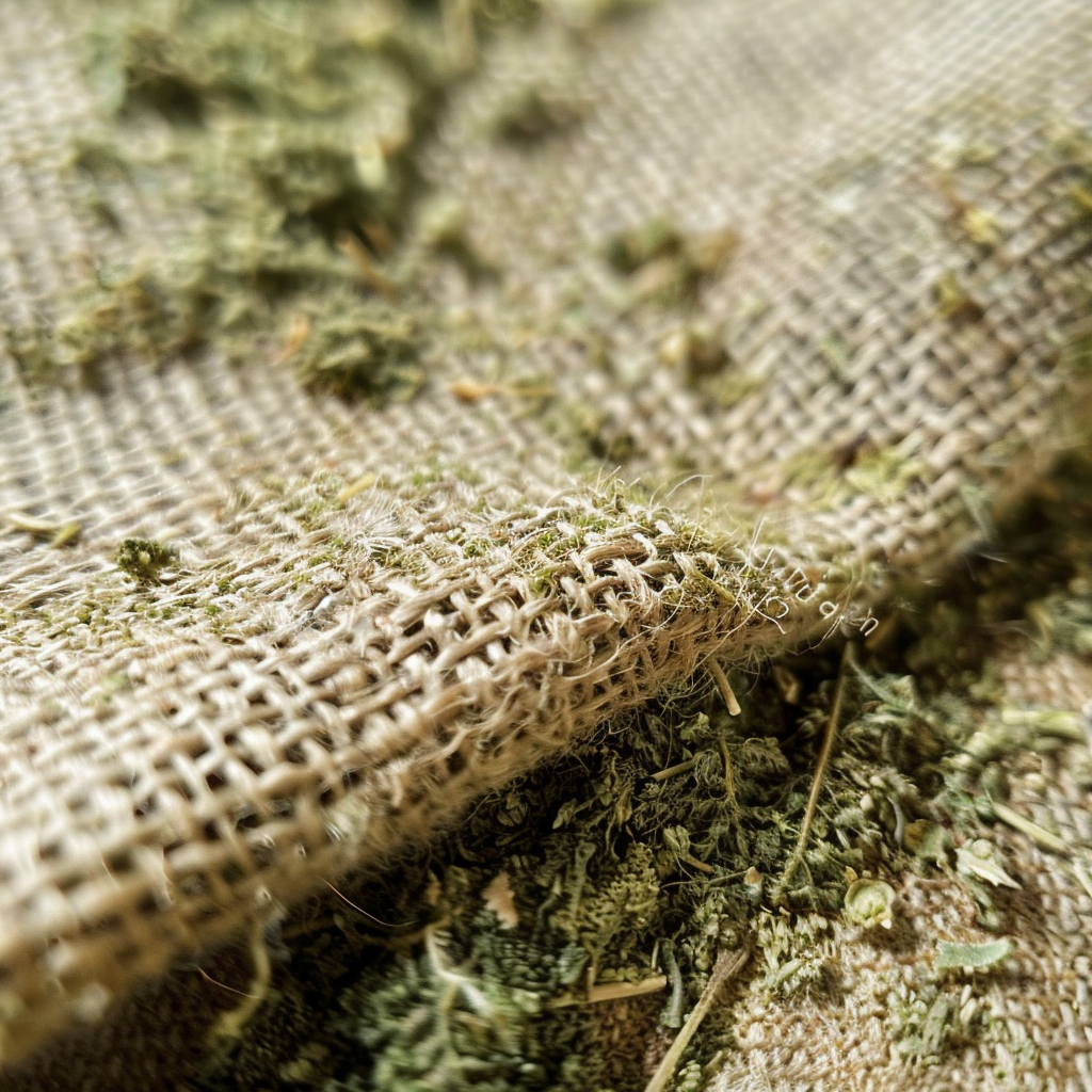 Hemp Fabric Catnip Swatch