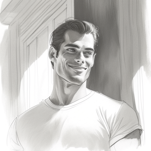 Henry Cavill smiling after selling a house