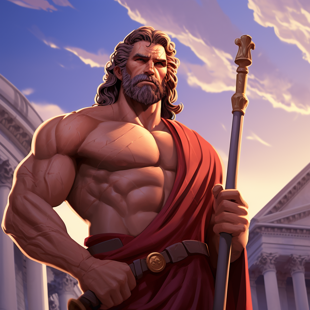 Hercules serving as Senator