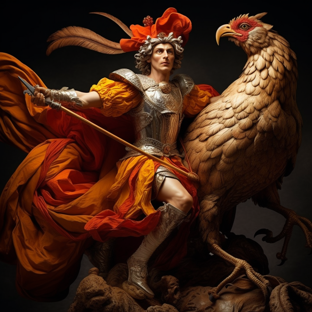 Image of Hermes, the Mythological Herald ?