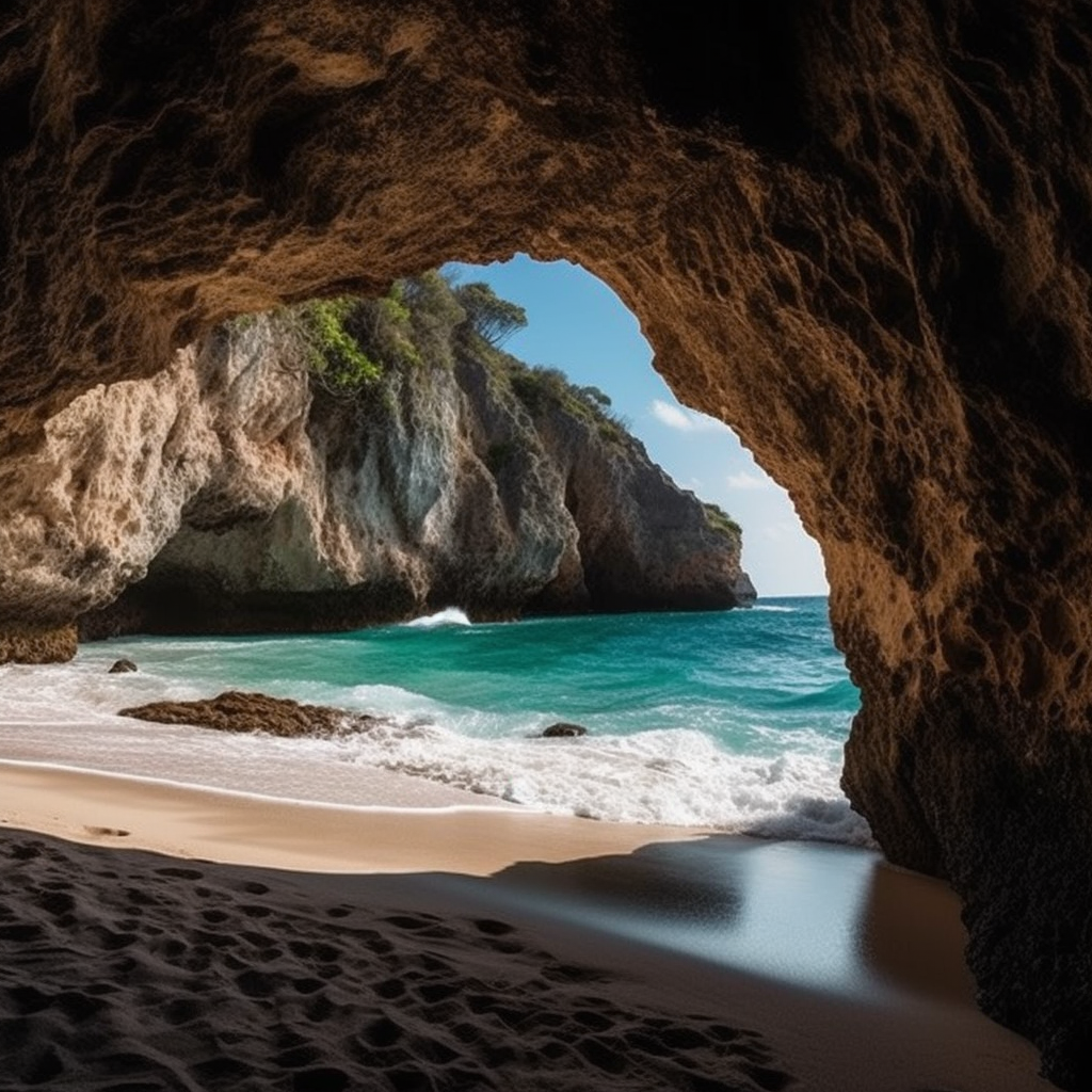 Spectacular Hidden Beach in Mexico