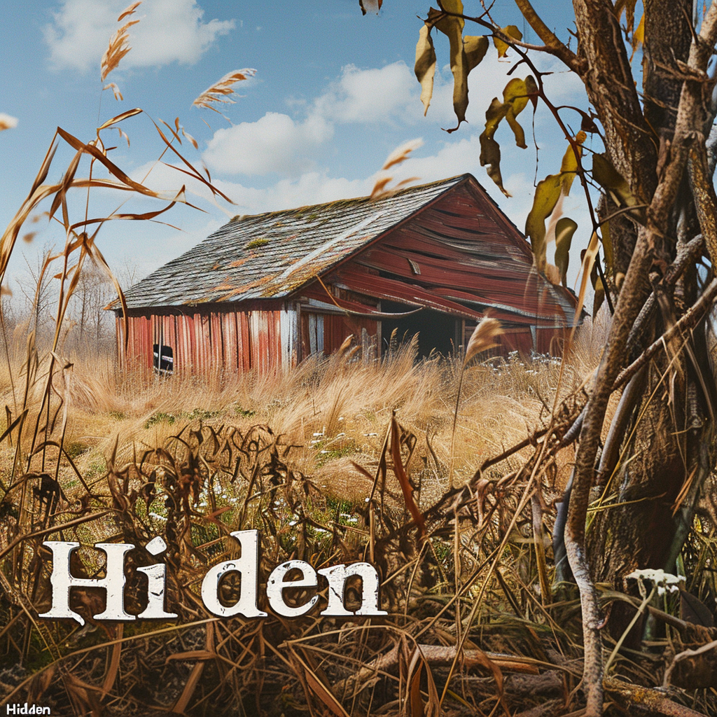 Hidden word in countryside