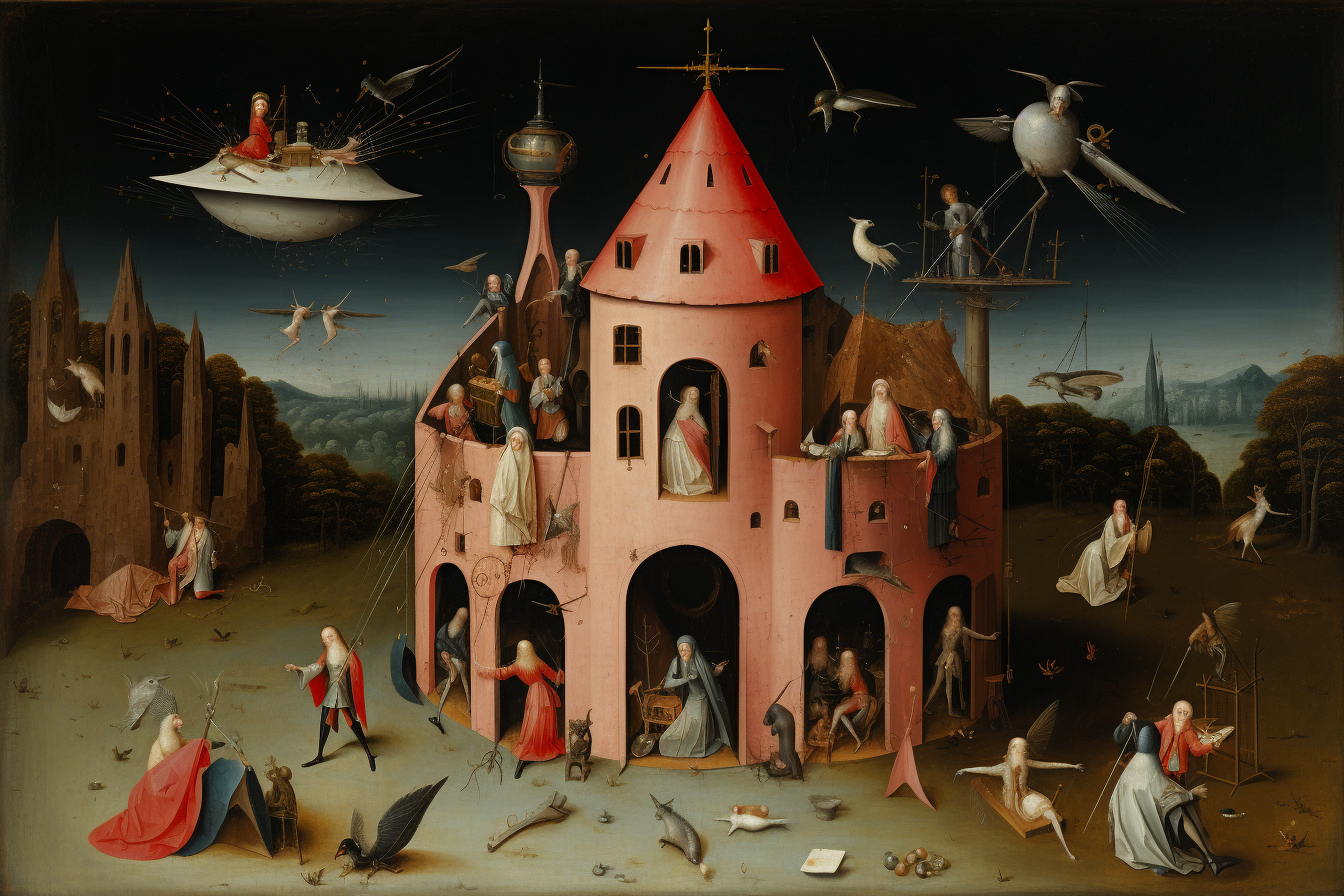 Hieronymus Bosch artwork depiction