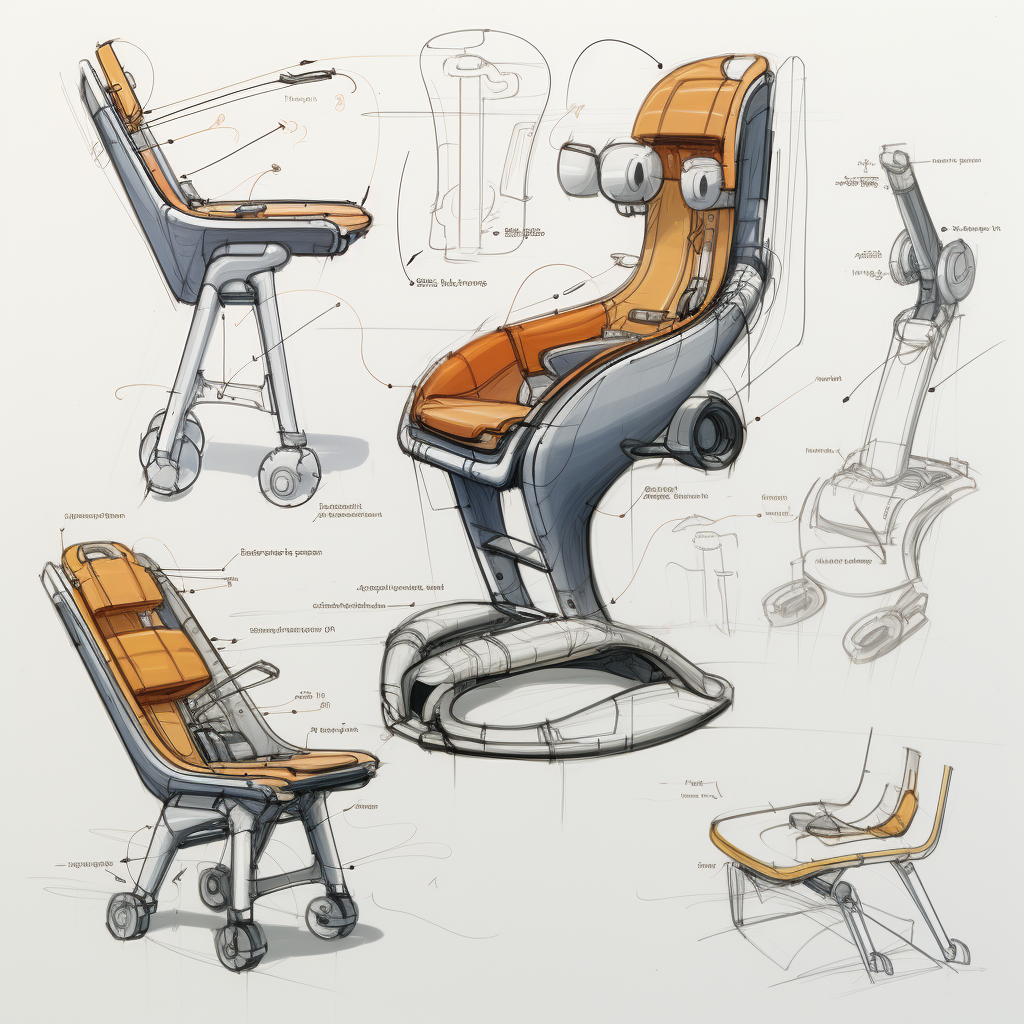 Product design for inclusive high chair