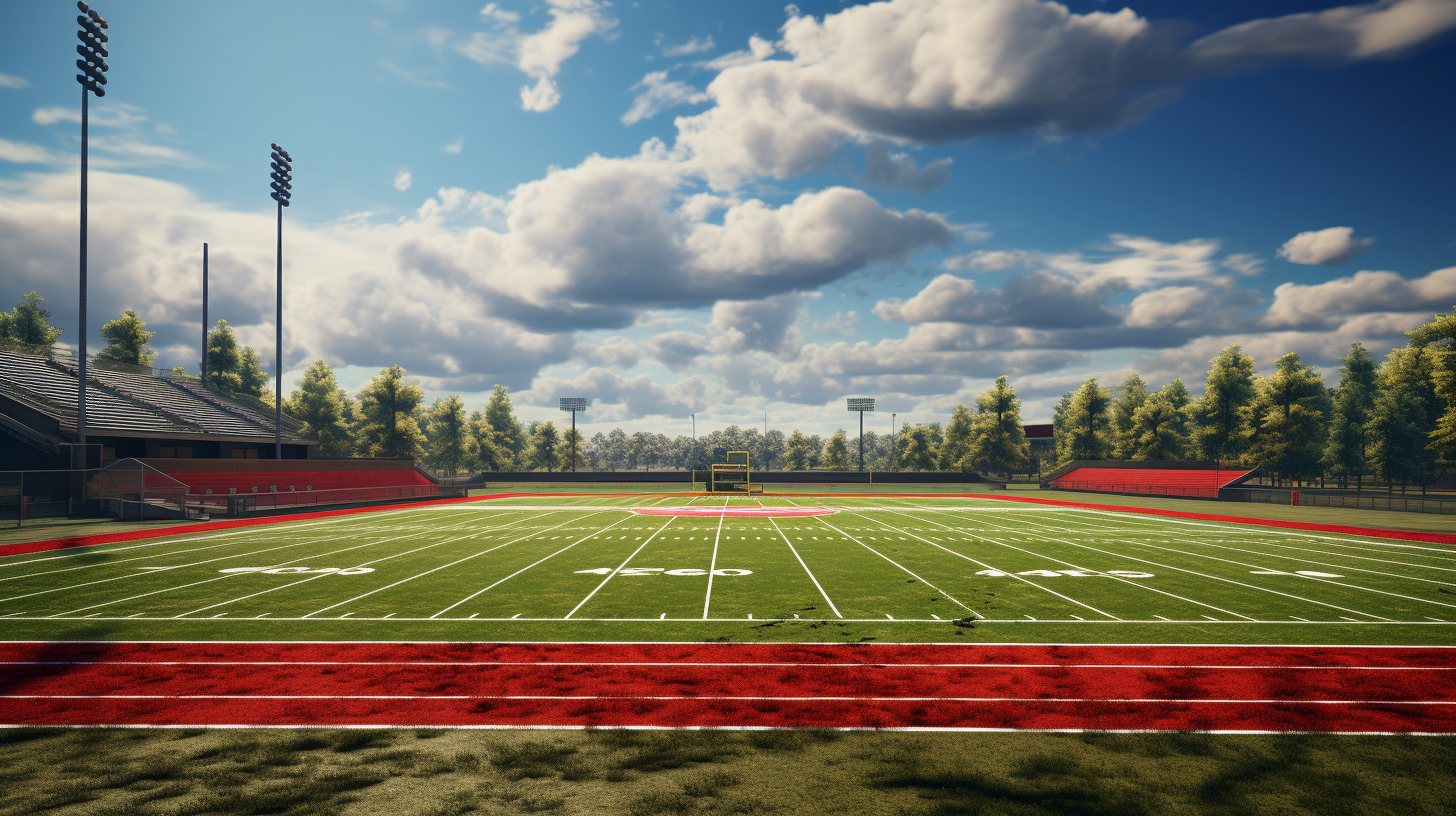 High School Football Field