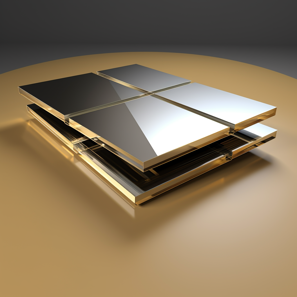 Illustration of hinged connection method for thin plate sheets