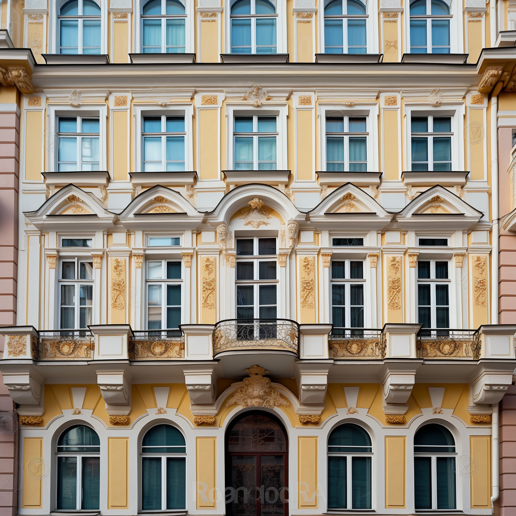 Historic St. Petersburg Architecture - Nikon 35mm shot