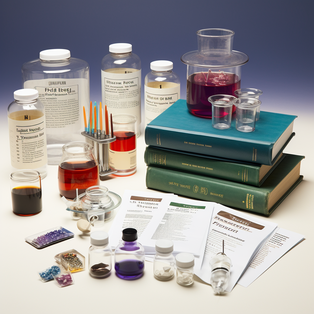 Student historical chemistry project kit