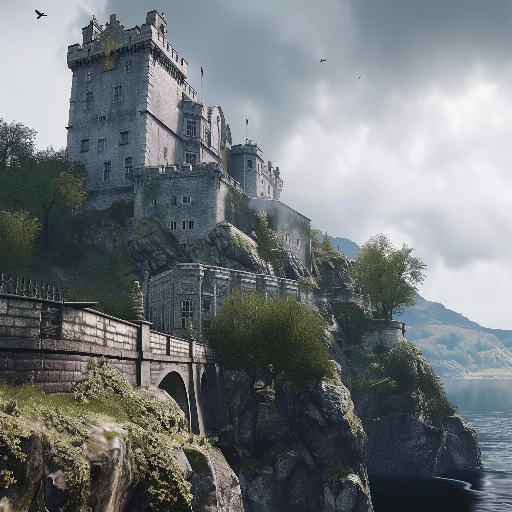 Hitman game castle image