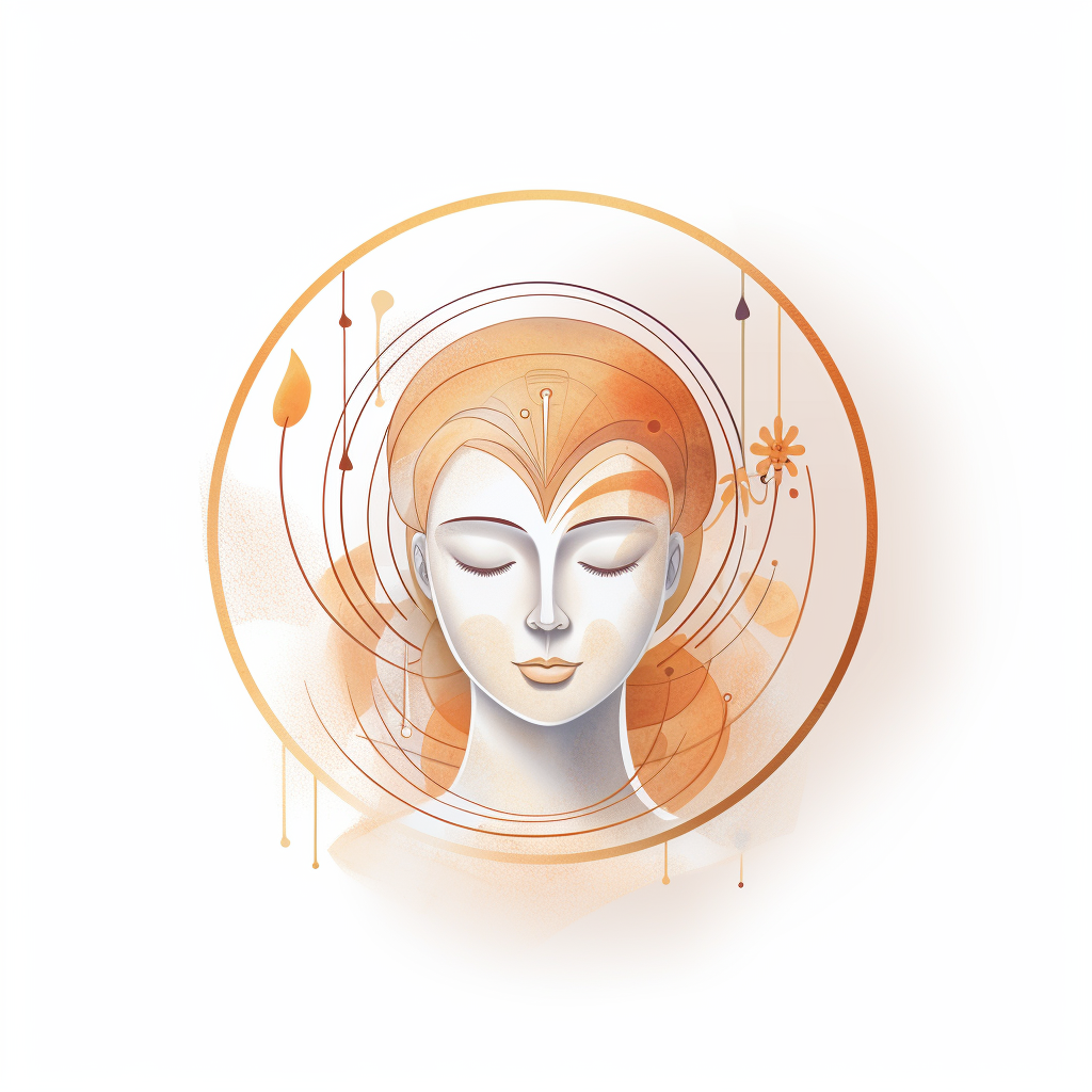 Holistic logo promoting connectedness and spiritual growth