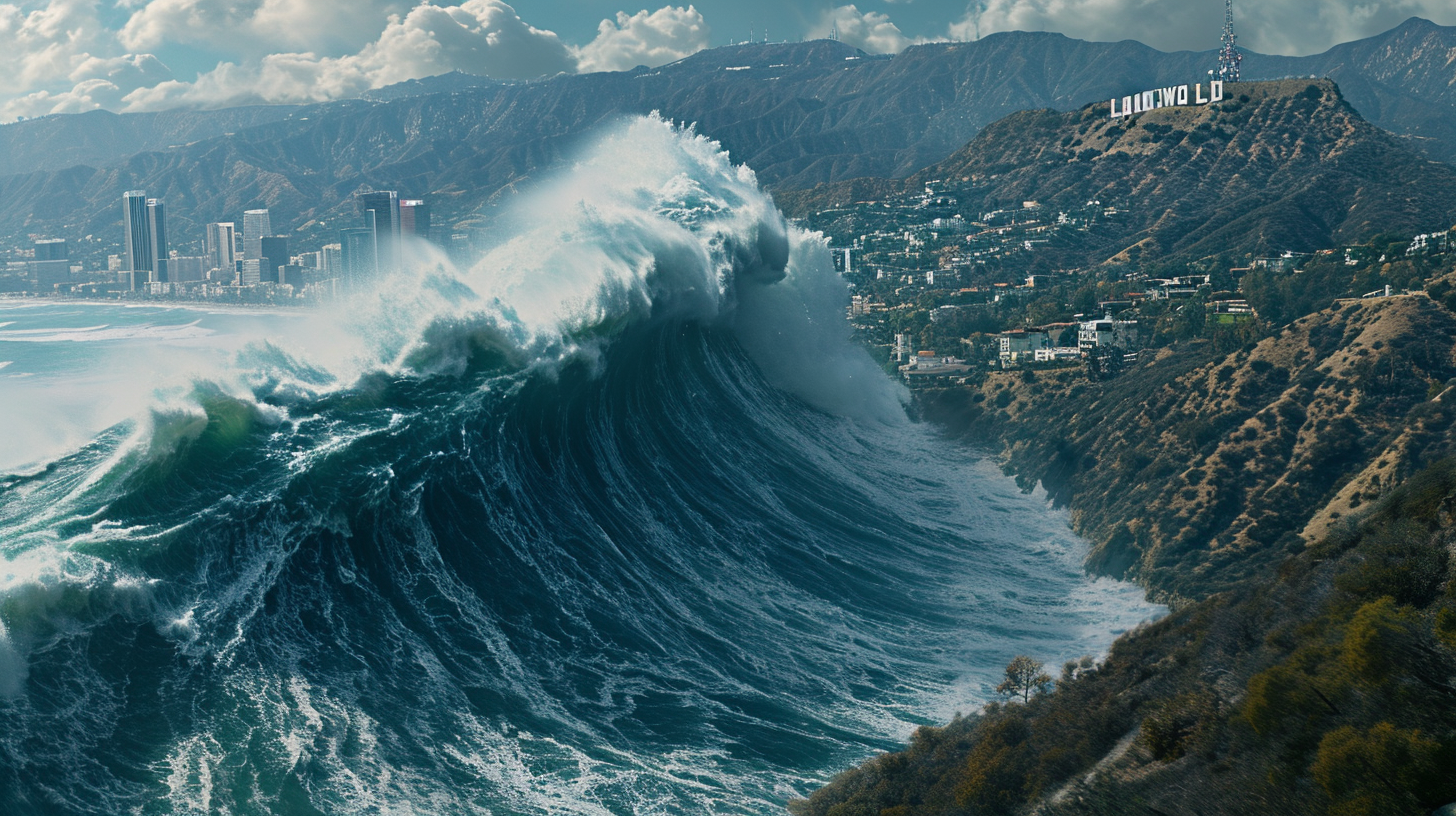 Hollywood wave destruction in epic chaos